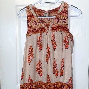 Anthropologie-Akemi Kin Embroidered Tank Top